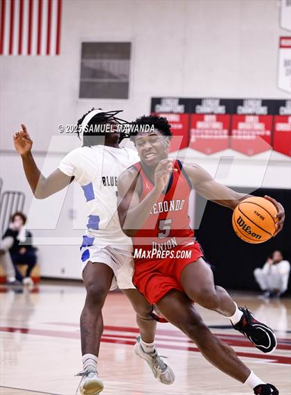 Thumbnail 1 in Democracy Prep Agassi Campus vs Redondo Union (Harvard-Westlake Winter Showcase) photogallery.