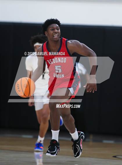 Thumbnail 1 in Democracy Prep Agassi Campus vs Redondo Union (Harvard-Westlake Winter Showcase) photogallery.