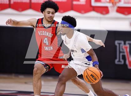 Thumbnail 1 in Democracy Prep Agassi Campus vs Redondo Union (Harvard-Westlake Winter Showcase) photogallery.