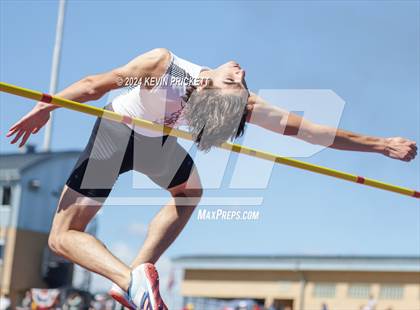 Thumbnail 3 in CHSAA Track and Field 4A Championships (Boys High Jump) photogallery.