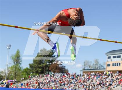Thumbnail 2 in CHSAA Track and Field 4A Championships (Boys High Jump) photogallery.