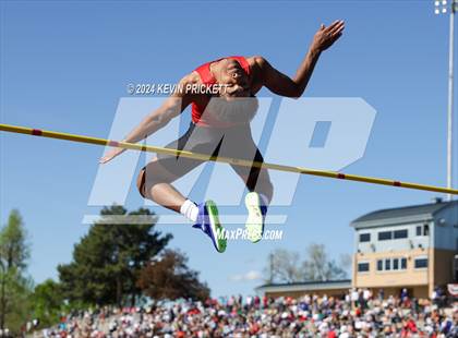 Thumbnail 3 in CHSAA Track and Field 4A Championships (Boys High Jump) photogallery.