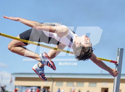 Thumbnail 2 in CHSAA Track and Field 4A Championships (Boys High Jump) photogallery.