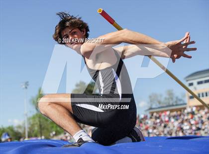Thumbnail 3 in CHSAA Track and Field 4A Championships (Boys High Jump) photogallery.