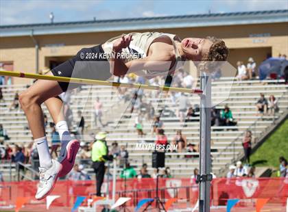 Thumbnail 2 in CHSAA Track and Field 4A Championships (Boys High Jump) photogallery.
