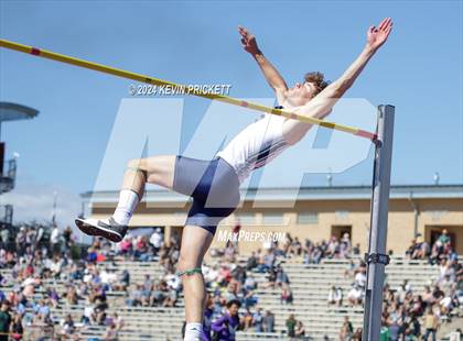 Thumbnail 3 in CHSAA Track and Field 4A Championships (Boys High Jump) photogallery.