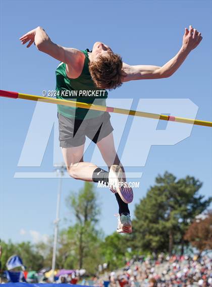 Thumbnail 1 in CHSAA Track and Field 4A Championships (Boys High Jump) photogallery.