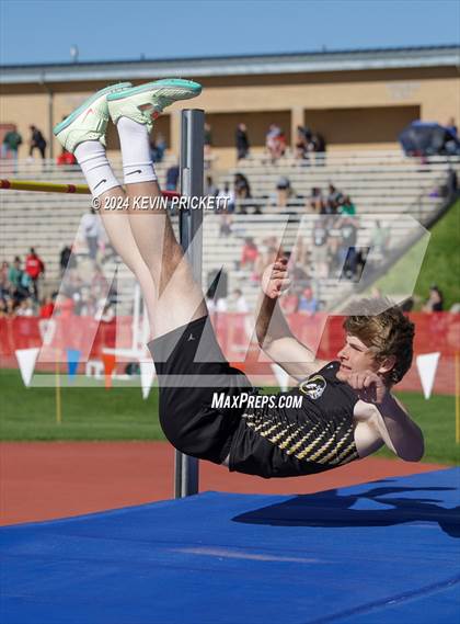 Thumbnail 3 in CHSAA Track and Field 4A Championships (Boys High Jump) photogallery.
