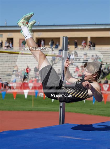 Thumbnail 2 in CHSAA Track and Field 4A Championships (Boys High Jump) photogallery.