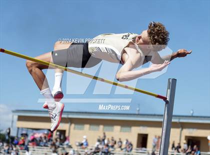 Thumbnail 3 in CHSAA Track and Field 4A Championships (Boys High Jump) photogallery.