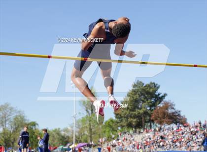 Thumbnail 3 in CHSAA Track and Field 4A Championships (Boys High Jump) photogallery.