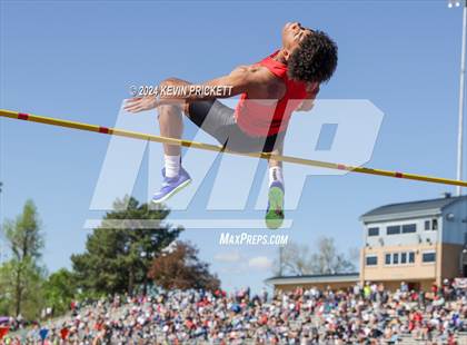 Thumbnail 3 in CHSAA Track and Field 4A Championships (Boys High Jump) photogallery.