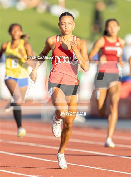 Thumbnail 2 in CIF State Championships (400m Qualifying) photogallery.