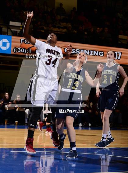 Thumbnail 2 in Our Lady of Lourdes vs Ossining (Section 1 Class AA Semifinal)  photogallery.
