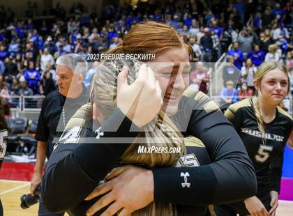 Thumbnail 1 in Gunter vs. Bushland (UIL 3A Volleyball Final) photogallery.