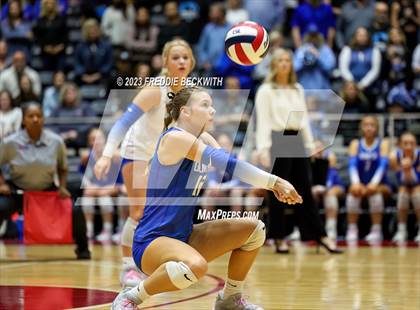 Thumbnail 3 in Gunter vs. Bushland (UIL 3A Volleyball Final) photogallery.