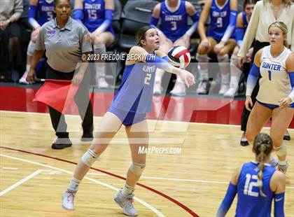 Thumbnail 1 in Gunter vs. Bushland (UIL 3A Volleyball Final) photogallery.