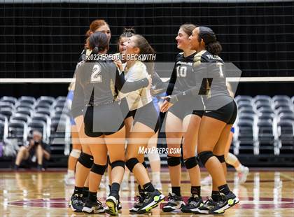 Thumbnail 2 in Gunter vs. Bushland (UIL 3A Volleyball Final) photogallery.