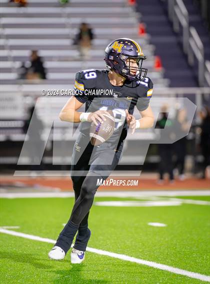 Thumbnail 2 in Sam Houston @ Liberty Hill (UIL Football 5A Division 2 Region 3 Bi-District) photogallery.
