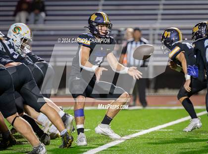Thumbnail 2 in Sam Houston @ Liberty Hill (UIL Football 5A Division 2 Region 3 Bi-District) photogallery.