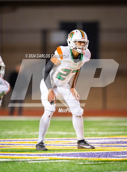 Thumbnail 3 in Sam Houston @ Liberty Hill (UIL Football 5A Division 2 Region 3 Bi-District) photogallery.