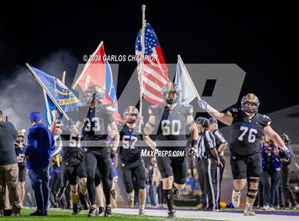 Thumbnail 3 in Sam Houston @ Liberty Hill (UIL Football 5A Division 2 Region 3 Bi-District) photogallery.
