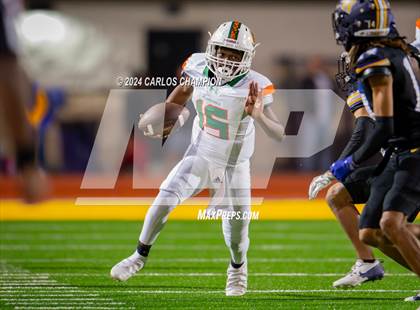 Thumbnail 2 in Sam Houston @ Liberty Hill (UIL Football 5A Division 2 Region 3 Bi-District) photogallery.