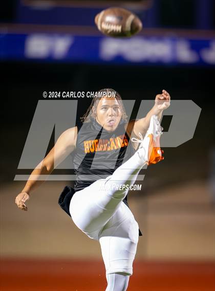 Thumbnail 1 in Sam Houston @ Liberty Hill (UIL Football 5A Division 2 Region 3 Bi-District) photogallery.