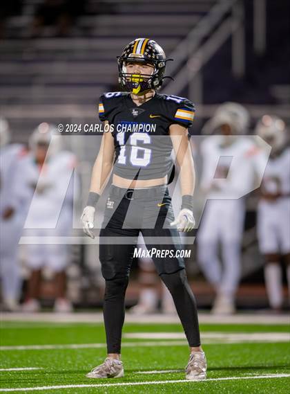 Thumbnail 3 in Sam Houston @ Liberty Hill (UIL Football 5A Division 2 Region 3 Bi-District) photogallery.