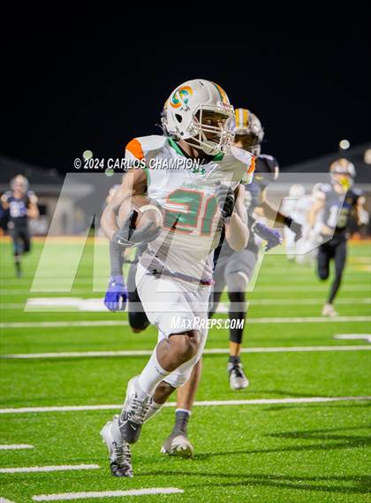 Thumbnail 2 in Sam Houston @ Liberty Hill (UIL Football 5A Division 2 Region 3 Bi-District) photogallery.