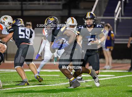 Thumbnail 3 in Sam Houston @ Liberty Hill (UIL Football 5A Division 2 Region 3 Bi-District) photogallery.