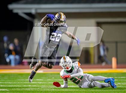 Thumbnail 2 in Sam Houston @ Liberty Hill (UIL Football 5A Division 2 Region 3 Bi-District) photogallery.