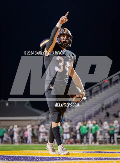 Thumbnail 2 in Sam Houston @ Liberty Hill (UIL Football 5A Division 2 Region 3 Bi-District) photogallery.