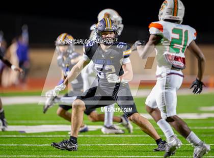 Thumbnail 1 in Sam Houston @ Liberty Hill (UIL Football 5A Division 2 Region 3 Bi-District) photogallery.