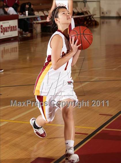 Thumbnail 2 in Arcadia vs. La Salle (La Canada Tournament) photogallery.