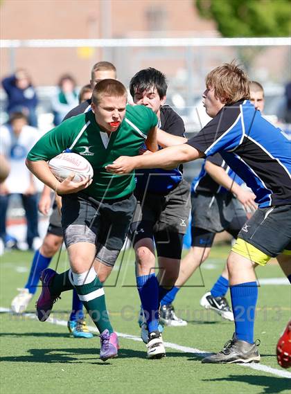 Thumbnail 2 in New London vs Southington (Division 2 Consolation) photogallery.