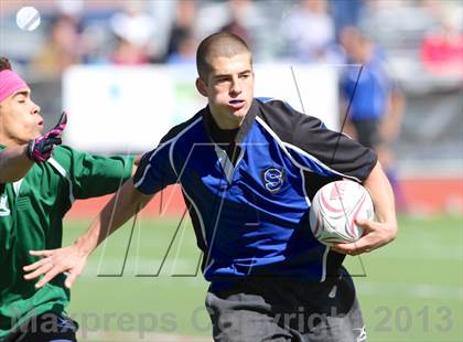 Thumbnail 3 in New London vs Southington (Division 2 Consolation) photogallery.