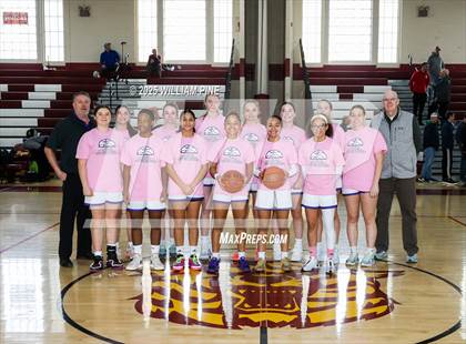 Thumbnail 2 in Wallkill vs. Monroe-Woodbury (Coaches vs Cancer Tournament) photogallery.