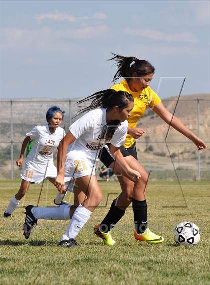 Thumbnail 1 in Kirtland Central vs. Santa Fe Indian School photogallery.