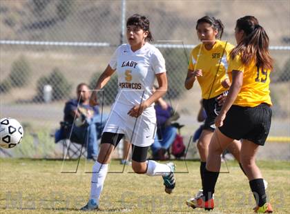 Thumbnail 2 in Kirtland Central vs. Santa Fe Indian School photogallery.