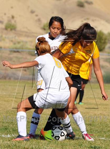 Thumbnail 1 in Kirtland Central vs. Santa Fe Indian School photogallery.