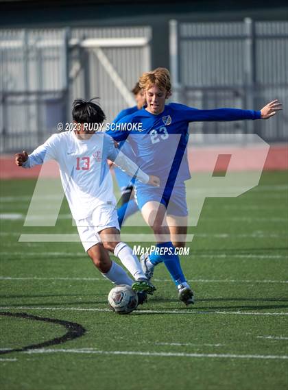 Thumbnail 2 in San Pasqual vs. Fallbrook (SoCal HS Classic presented by Nike) photogallery.