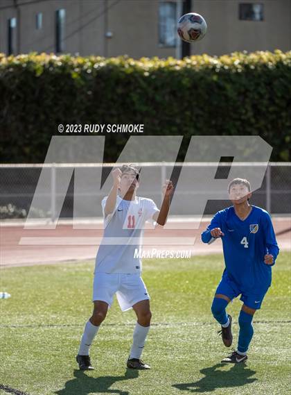 Thumbnail 2 in San Pasqual vs. Fallbrook (SoCal HS Classic presented by Nike) photogallery.