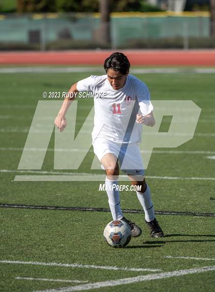 Thumbnail 2 in San Pasqual vs. Fallbrook (SoCal HS Classic presented by Nike) photogallery.