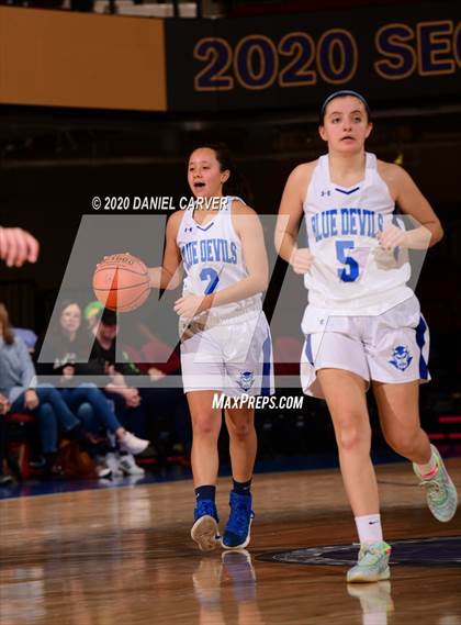 Thumbnail 3 in Haldane vs. The Leffell School (Section 1 Class C Semifinal) photogallery.