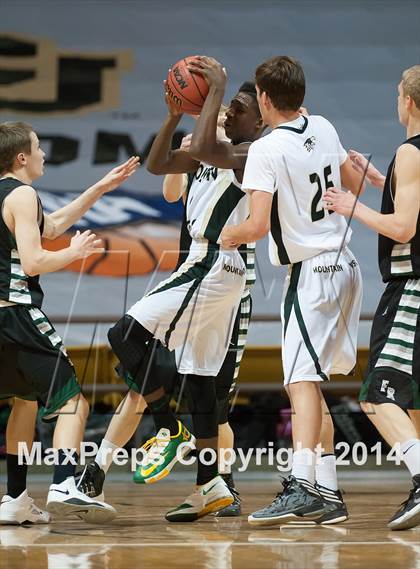 Thumbnail 3 in Fossil Ridge vs. Mountain Vista (CHSAA 5A Semifinal) photogallery.