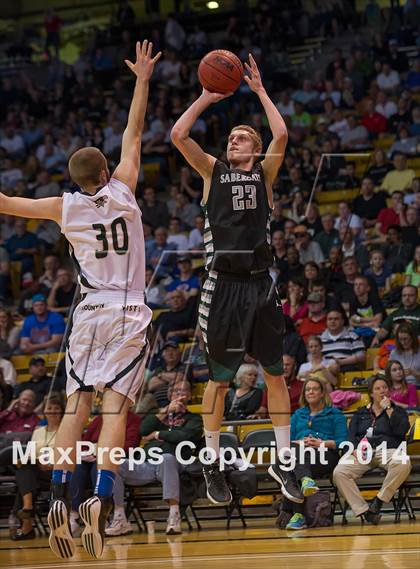 Thumbnail 2 in Fossil Ridge vs. Mountain Vista (CHSAA 5A Semifinal) photogallery.