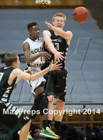 Thumbnail 3 in Fossil Ridge vs. Mountain Vista (CHSAA 5A Semifinal) photogallery.