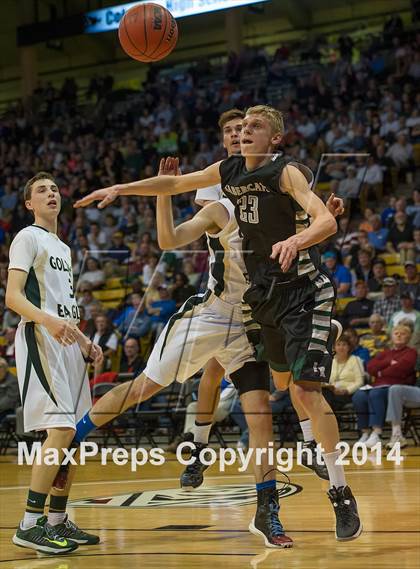 Thumbnail 1 in Fossil Ridge vs. Mountain Vista (CHSAA 5A Semifinal) photogallery.