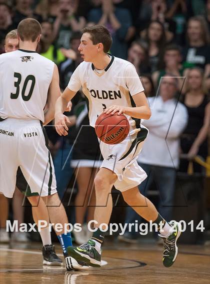 Thumbnail 3 in Fossil Ridge vs. Mountain Vista (CHSAA 5A Semifinal) photogallery.
